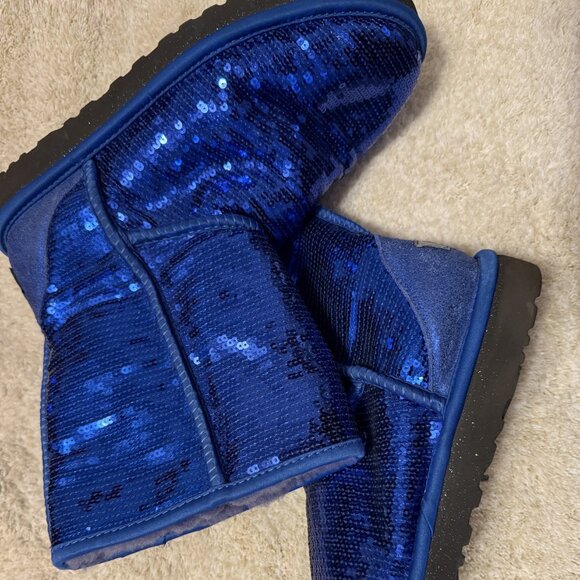 BLUE, BLING, UGG - Picture 2 of 10